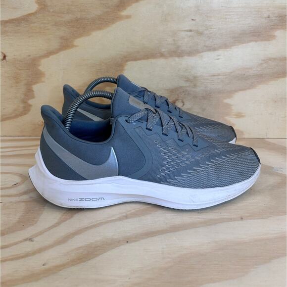Nike - Zoom Winflo - Running Shoes - Gray - Women's - 9.5 - AQ8228-002 - Picture 1 of 9